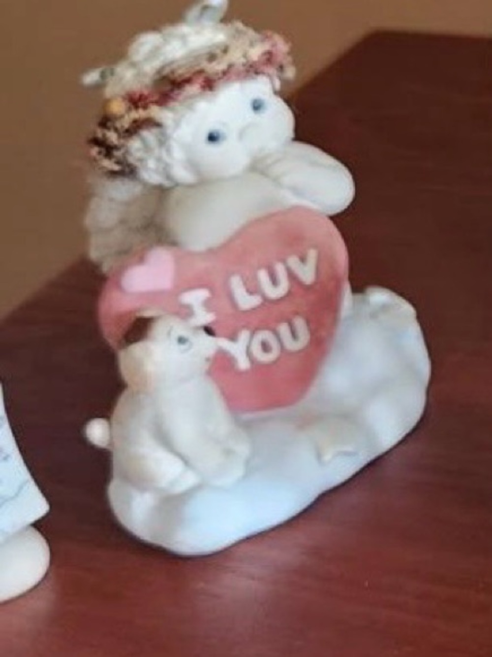 Dreamsicle I luv you figurine